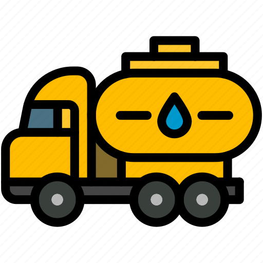 Fuel, truck, transport, construction, vehicle icon - Download on Iconfinder
