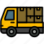moving, truck, transport, construction, vehicle 