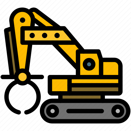 Sugar, cane, grabbing, construction, vehicle icon - Download on Iconfinder