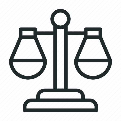 Criminal, justice, law, crime, scale, business, scales icon - Download on Iconfinder