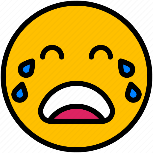 Emoji, face, smiley, emoticon, crying icon - Download on Iconfinder