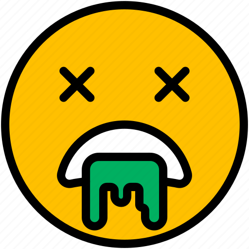 Emoji, face, smiley, emoticon, puke icon - Download on Iconfinder