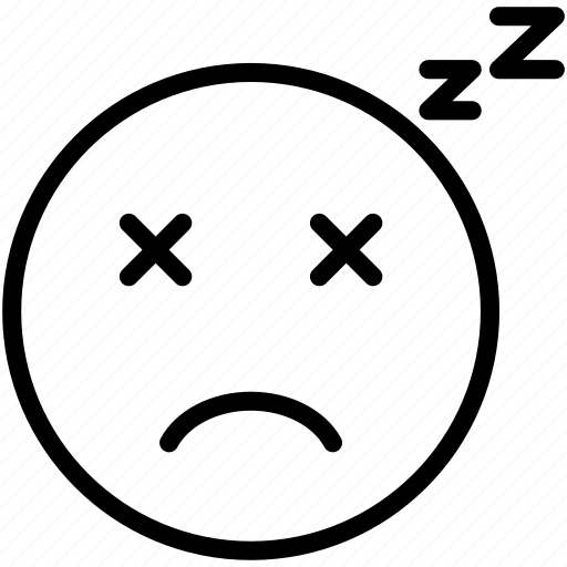 Emoji, face, smiley, emoticon, sleeping icon - Download on Iconfinder