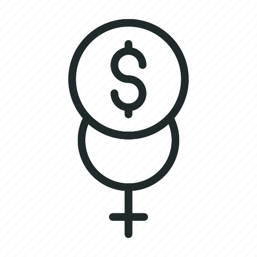 Feminism, feminist, female, finance, money, girl, power icon - Download on Iconfinder