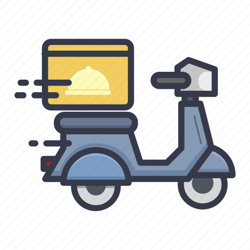 Bike, box, delivery, fast food, gift, transport, transportation icon - Download on Iconfinder