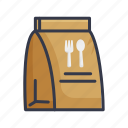 bag, eat, fast food, food, meal, restaurant