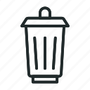 trash, can, bin, garbage, basket, recycle, rubbish, waste