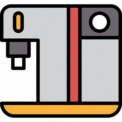 Coffee, machine, maker, beverage, caffeine, hot, cafe icon - Download on Iconfinder