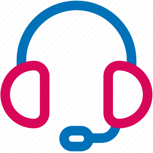 Headphone, customer, earphone, music, support icon - Download on Iconfinder