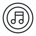 music, note, sound, tone, musical, sign, melody, graphic