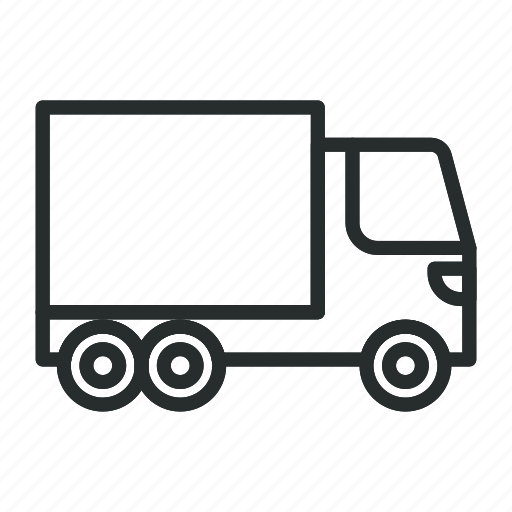 Delivery, truck, vehicle, transport, transportation, car, van icon - Download on Iconfinder
