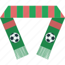 design, fan, football, scarf, soccer, sport