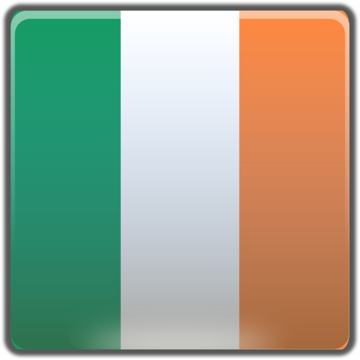 Ireland, country, flag, national icon - Free download