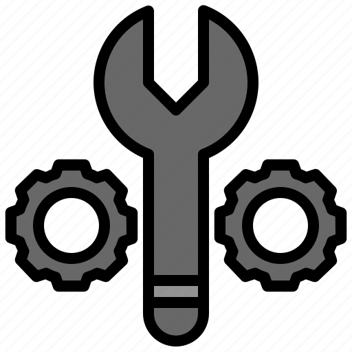 Settings, spanner, gears, wrench, ui icon - Download on Iconfinder