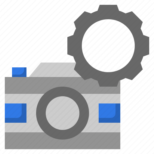 Camera, photo, cameras, settings, configuration, gear icon - Download on Iconfinder