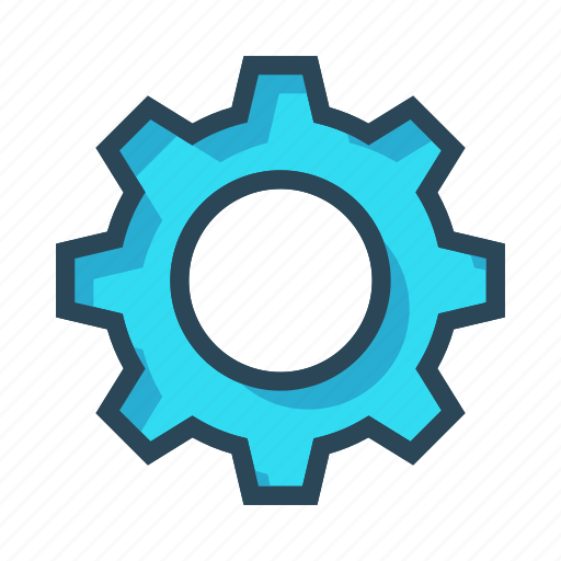 Configuration, gear, option, setting, wheel icon - Download on Iconfinder
