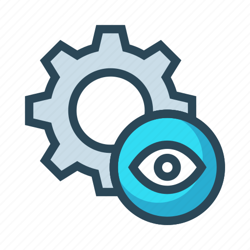 Configuration, eye, see, setting, view icon - Download on Iconfinder