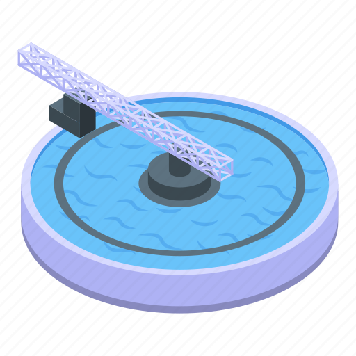Sewerage, water, basin, isometric icon - Download on Iconfinder