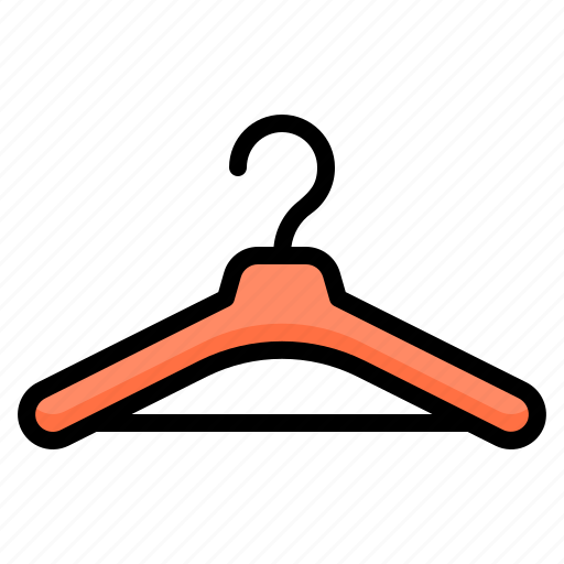 Hanger, cloth, clothes, clothing, closet, wardrobe, coat icon - Download on Iconfinder