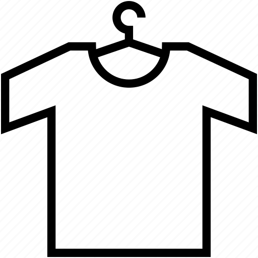 Clothes, dress, hanger, shirt, wardrobe icon - Download on Iconfinder