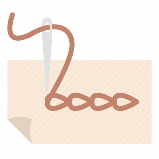 Chain, needle, sewing, stitch icon - Download on Iconfinder