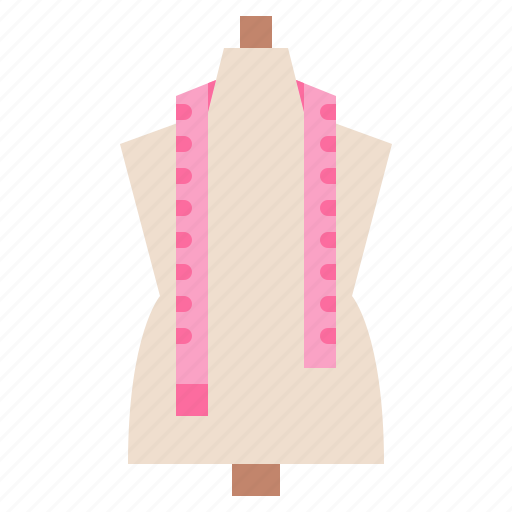 Dummy, ruler, sewing, tailor, tailoring icon - Download on Iconfinder