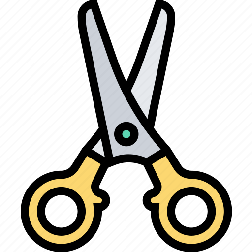 Scissors, cut, blade, sharp, craft icon - Download on Iconfinder