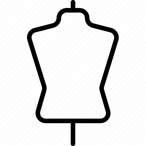 Couturier, display, dress, dummy, mannequin, model, stand icon - Download on Iconfinder