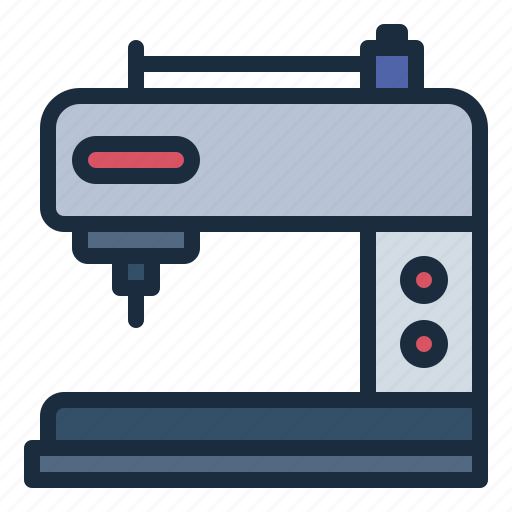 Fashion, sew, tailor, craft, cloth, sewing machine icon - Download on Iconfinder