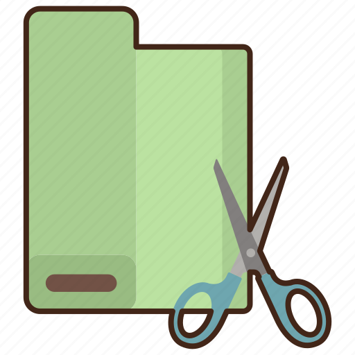 Cutting, fabric, fashion, clothing, scissors, tools icon - Download on Iconfinder