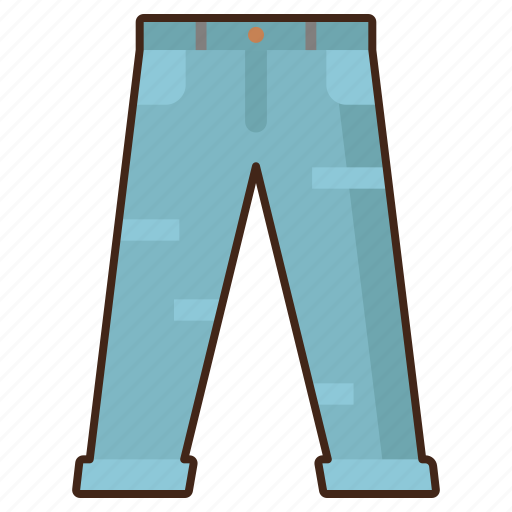 Denim, pants, fashion, jeans, pant icon - Download on Iconfinder