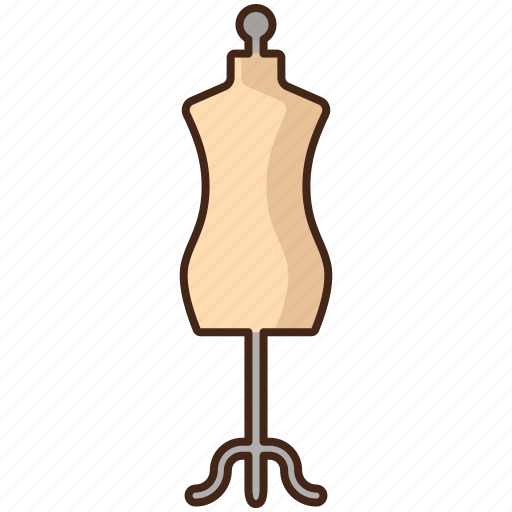 Mannequin, dummy, figure, shape, doll, clothing, dressmakers icon - Download on Iconfinder