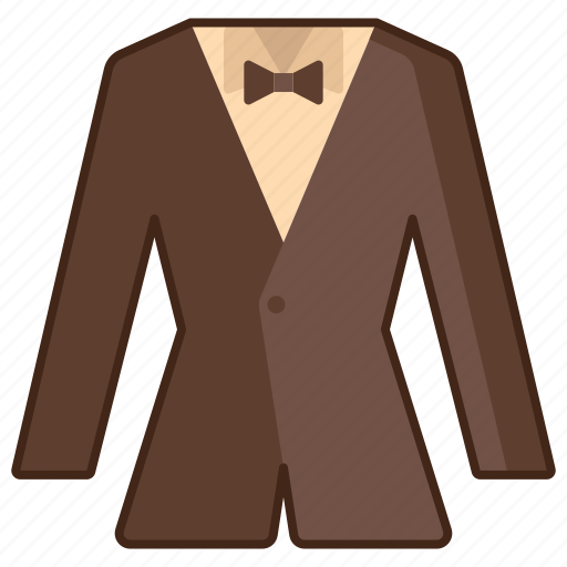 Suit, fashion, tie, clothes, black tie, dress icon - Download on Iconfinder
