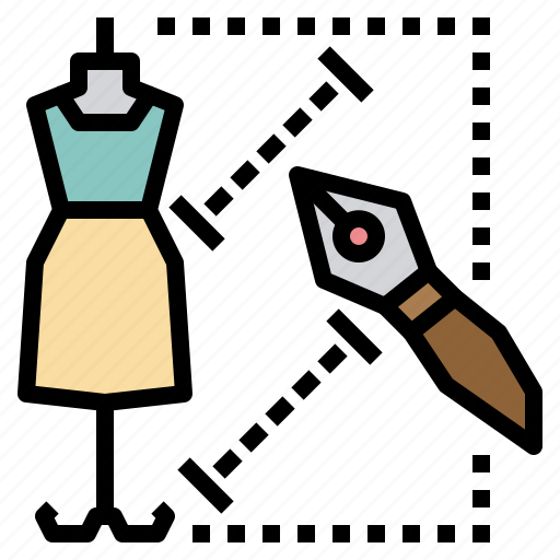 Design, designer, dress, pattern, sewing, tailor icon - Download on Iconfinder