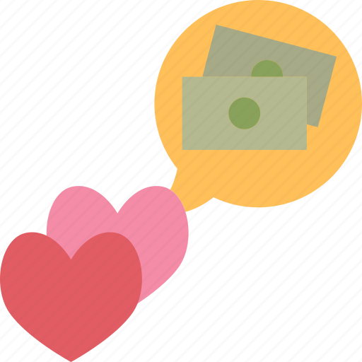 Love, money, benefit, romance, decision icon - Download on Iconfinder