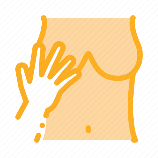 Hand, harassment, touching, victim icon - Download on Iconfinder