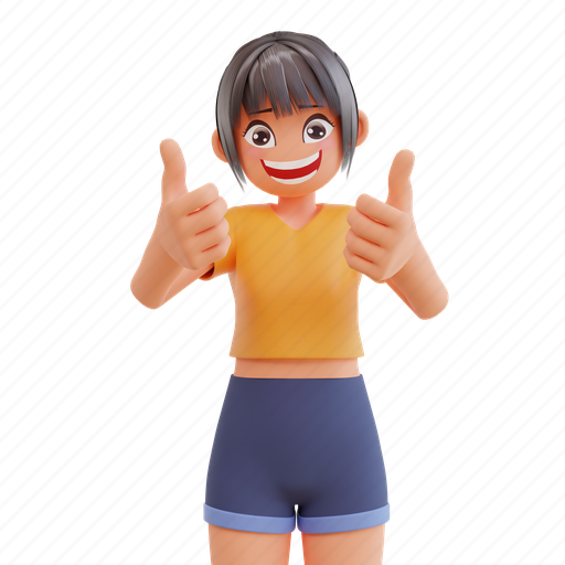 Sexy, girls, student, cute, woman, avatar, university 3D illustration - Download on Iconfinder