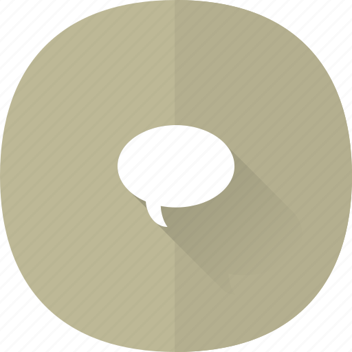 Comment, chat, shadow, bubble, talk, speak, message icon - Download on Iconfinder