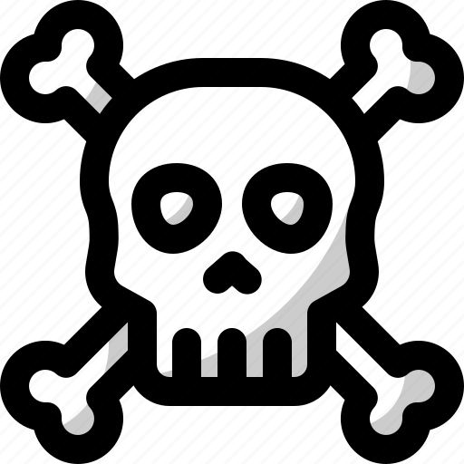 Death, skull, head, dead, skeleton, hospital, medical icon - Download on Iconfinder