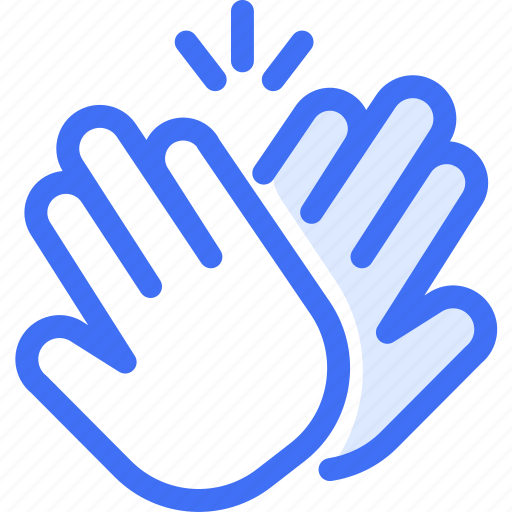 People, highfive, group, team, hand icon - Download on Iconfinder