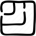 pattern, shape, size, square, stripes 