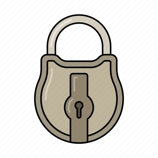 Closed, iron, key, lock, metal icon icon - Download on Iconfinder