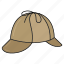detective icon, hat, holmes, sherlock 