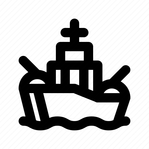 Battleship, ship icon - Download on Iconfinder on Iconfinder