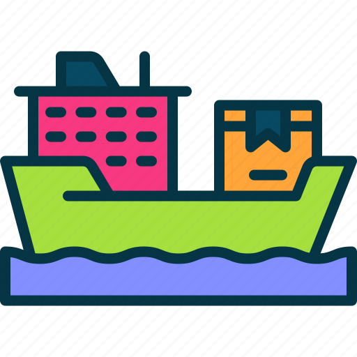 Cargo, ship, transportation, delivery, logistic icon - Download on Iconfinder