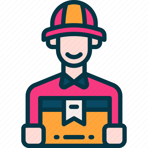 Delivery, man, business, service, shipping icon - Download on Iconfinder