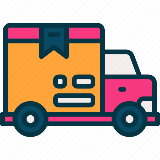 Delivery, truck, package, transportation, shipping icon - Download on Iconfinder