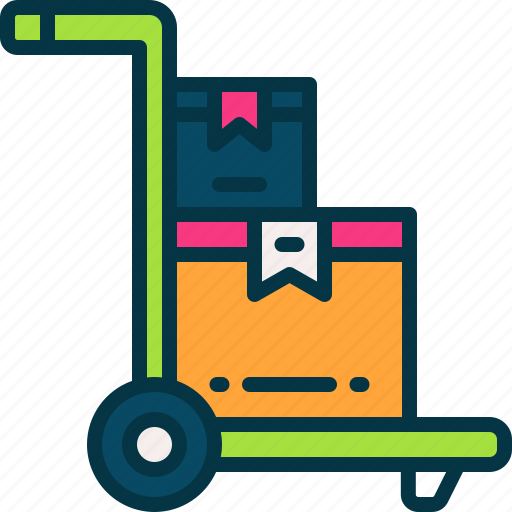Trolley, store, sale, shop, cargo icon - Download on Iconfinder