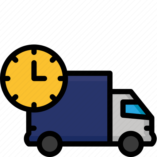 Colour, day, delivery, next, shipping, truck icon - Download on Iconfinder