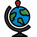 colour, delivery, global, globe, location, map, shipping